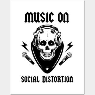 Social Distortion Posters and Art